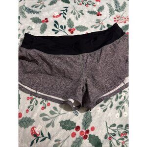 Lululemon Speed Up Short | Size 10 Reg | Heathered Black